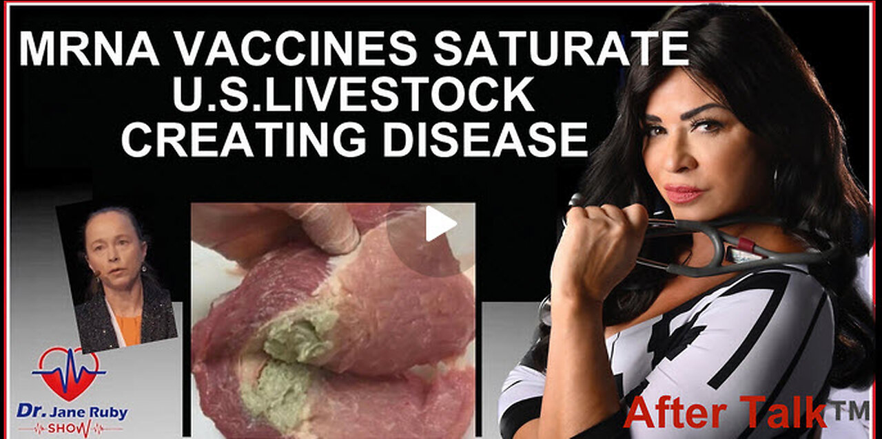 After Talk With Sasha Latypova: MRNA VACCINES SATURATE U.S. LIVESTOCK CREATING DISEASE