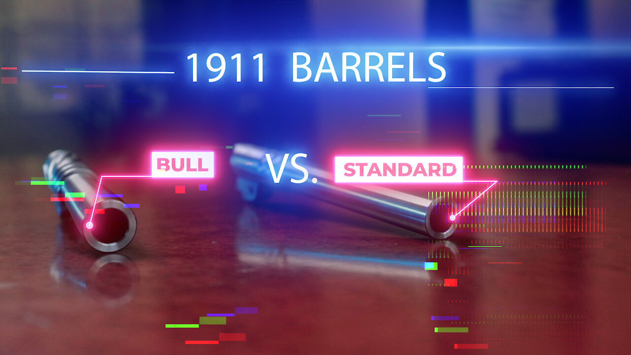 STANDARD BARRELS VS. BULL BARRELS | 1911 BARRELS | FUSION FIREARMS |