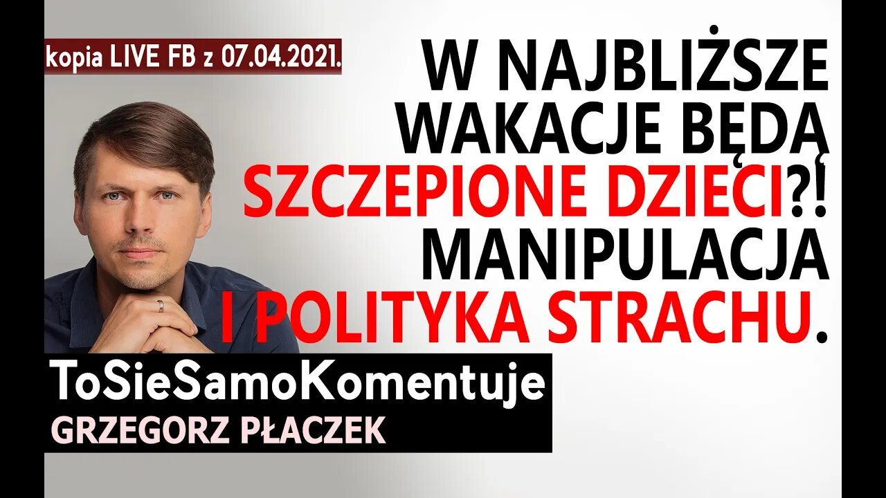 W najbliższe wakacje będą szczepione dzieci?! Statystyki nie pokrywają się ze słowami rządzących?