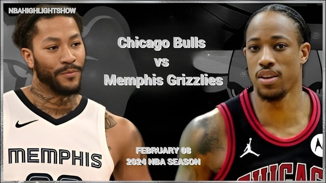 Chicago Bulls vs Memphis Grizzlies Full Game Highlights | Feb 8 | 2024 NBA Season