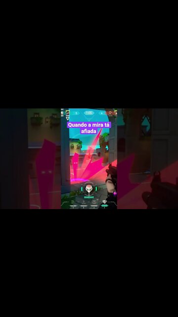 Quando a mira tá afiada