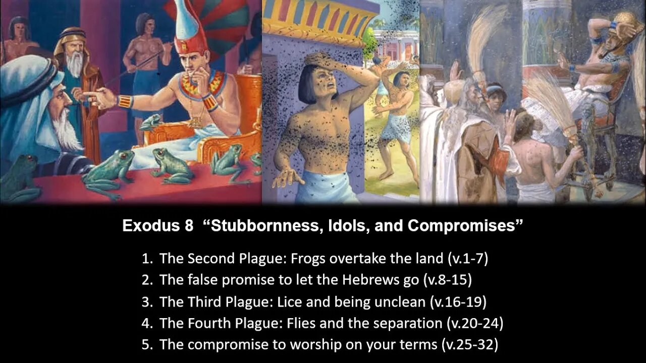 Exodus 8 “Stubbornness, Idols, and Compromises” - Calvary Chapel Fergus Falls