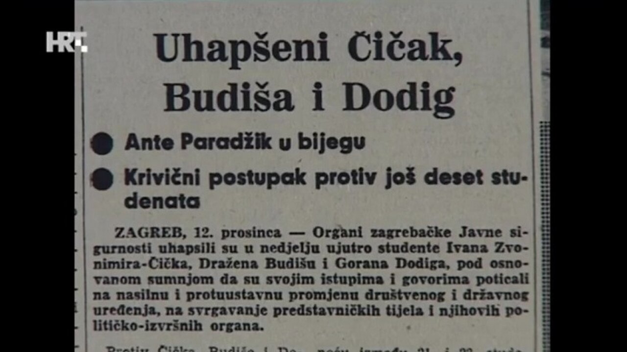 Hrvatsko proljeće: Karađorđevo, dokumentarna serija (8/9)(HRT)