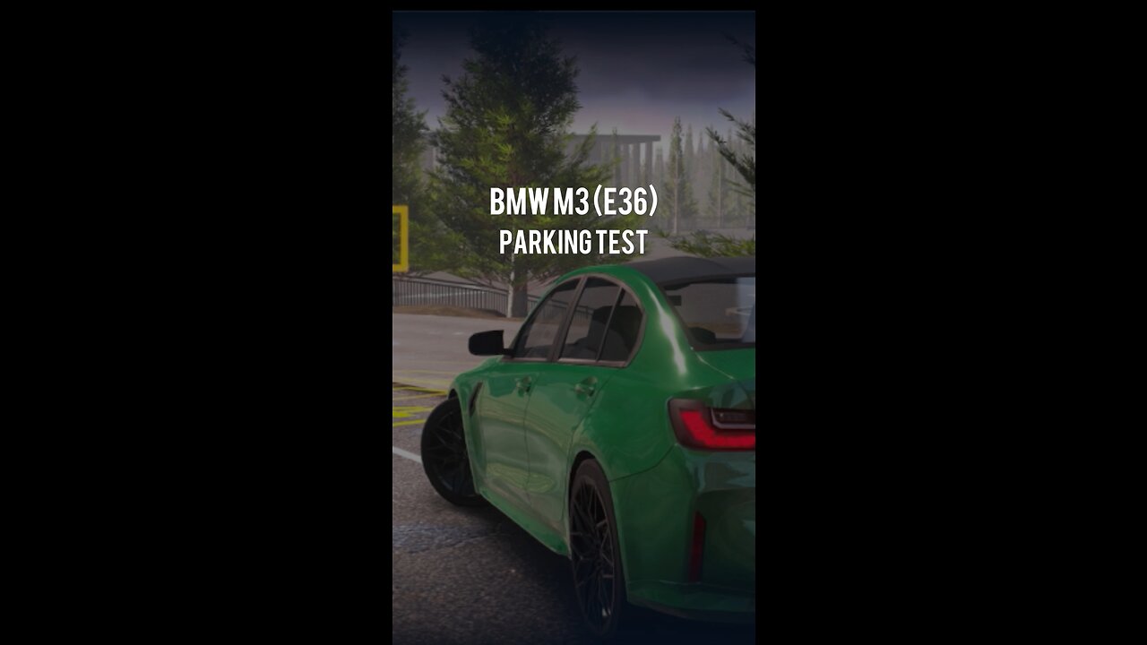 BMW M3 Parking Test Online Multiplayer