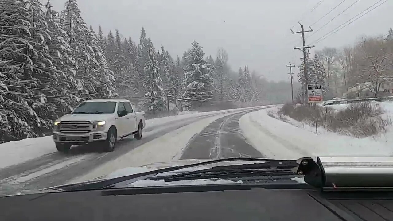 Passing the Turn of to Salmo BC