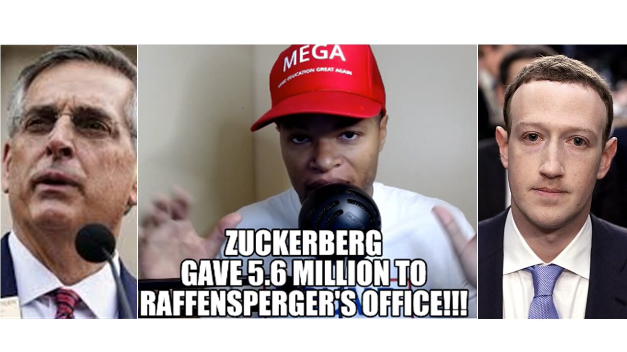 Demand Accountability: Zuckerberg Gave 5.6M to Raffensperger's Office!!!