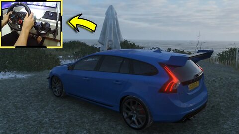 VOLVO V60 POLESTAR 2015 Forza Horizon 4 gameplay Logitech g29