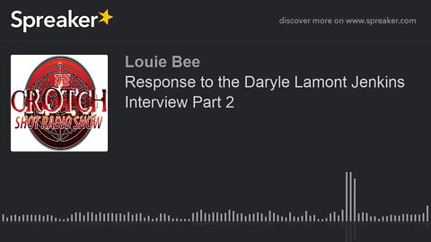 Response to the Daryle Lamont Jenkins Interview Part 2