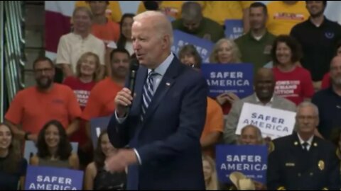 BIDEN: “Como você está bebê?”