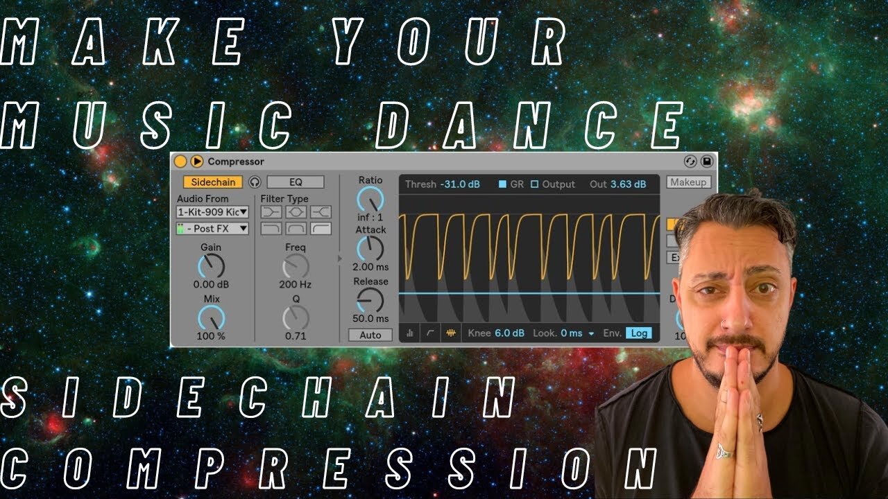 Make your music dance with sidechain compression #compression #ableton