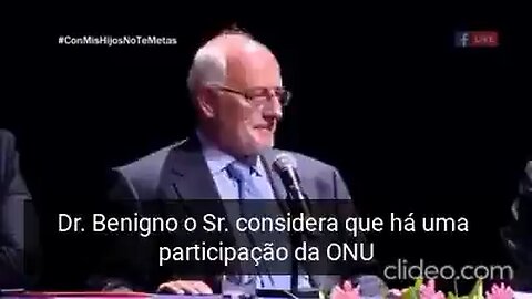 Dr. Benigno explique porque querem reduzir à população mundial?