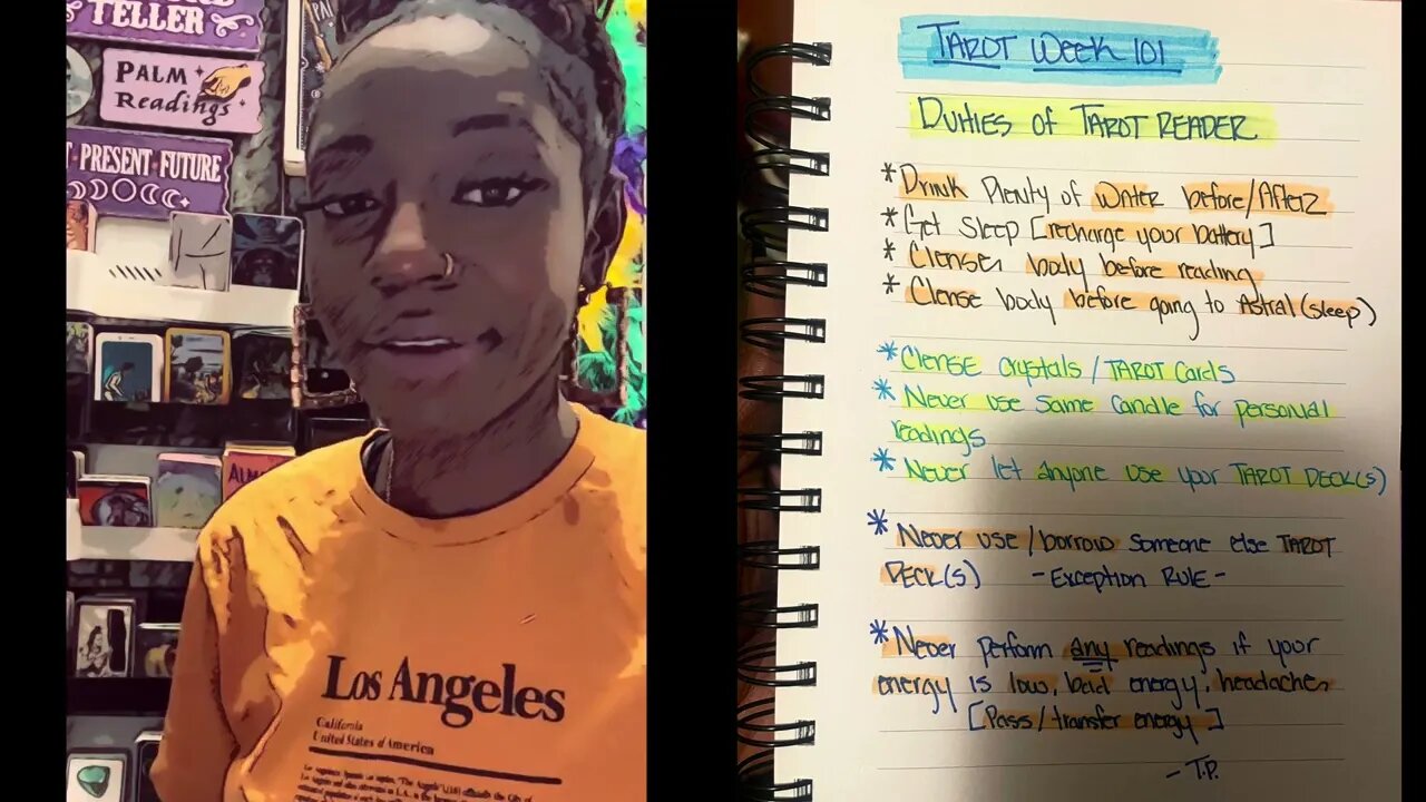 TAROT: DUTIES OF A TAROT READER