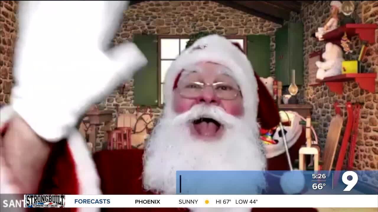 Virtual visits with Santa safely bring joy to families living with autism