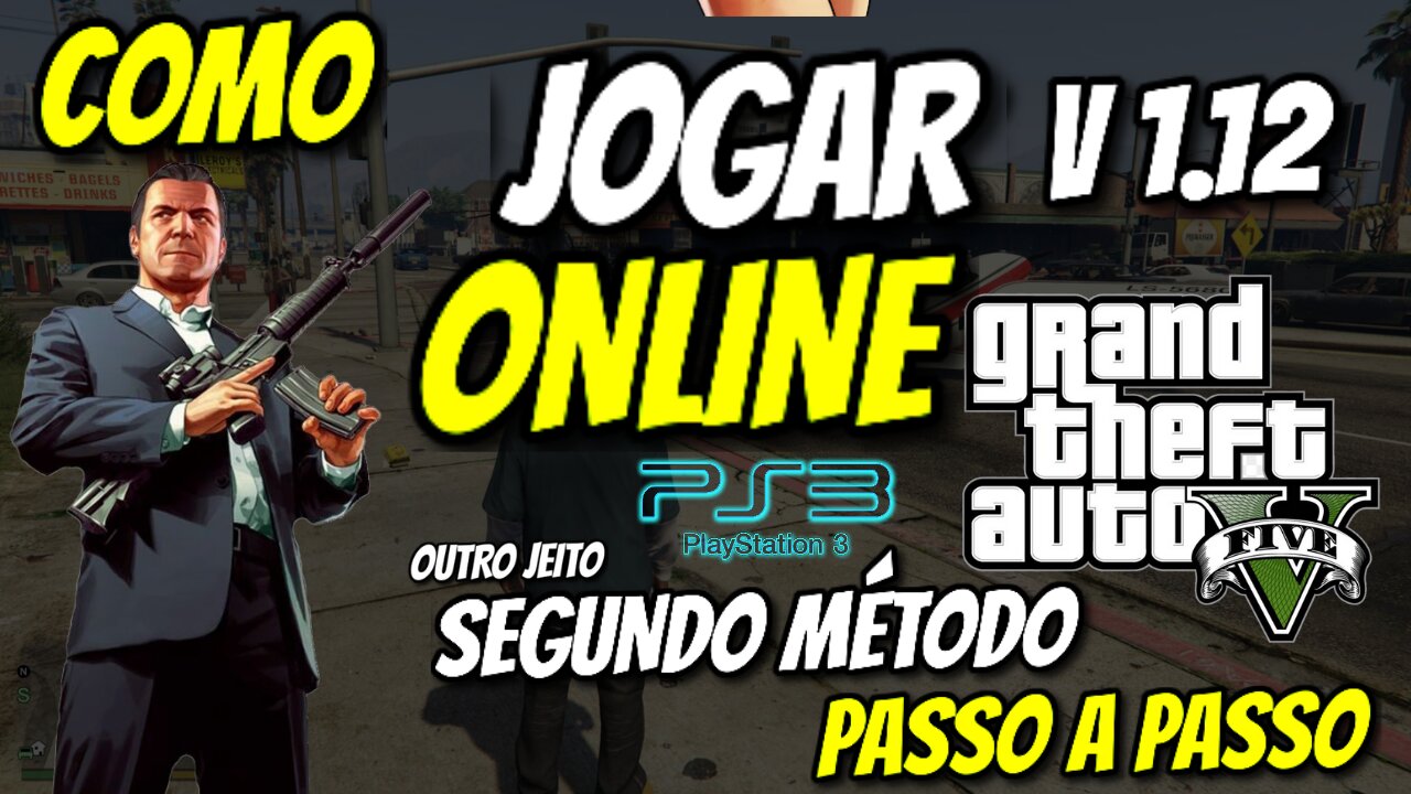 GTA 5 0NLINE PS3 A VOLTA SEGUNDO MÉTODO 2 " PASSO A PASSO"