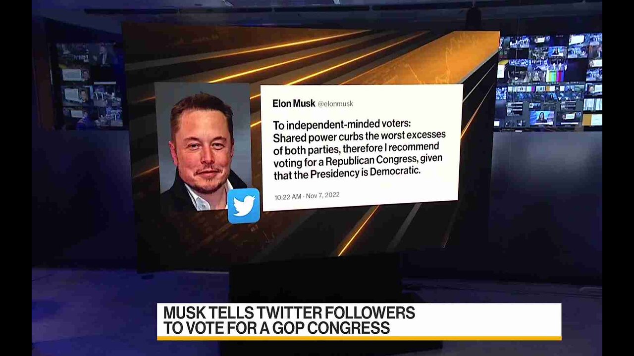 Elon Musk Tells ‘Independent-Minded Voters’ ‘I Recommend Voting for a Republican Congress