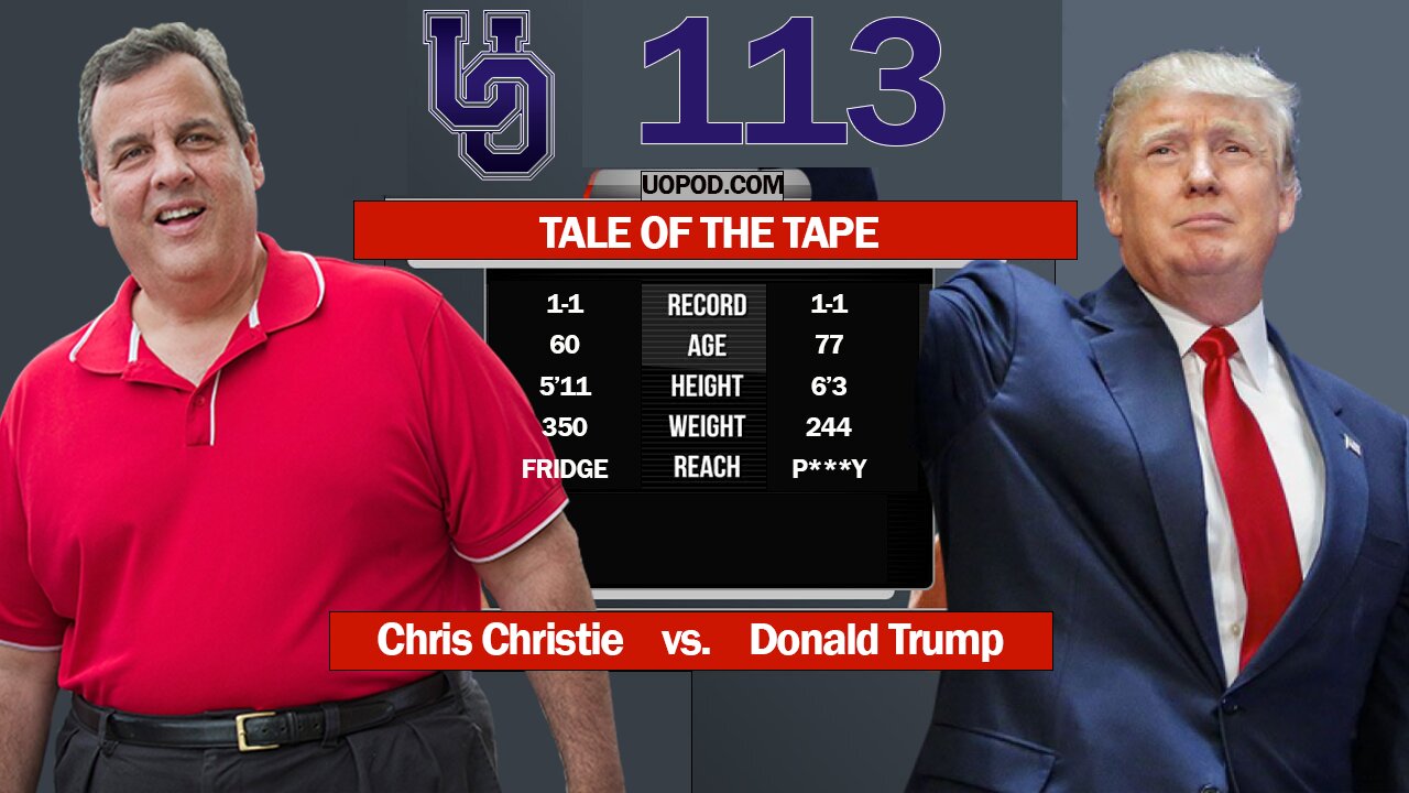 Chris Christie says He Could Beat Up Trump | UnAuthorized Opinions 113