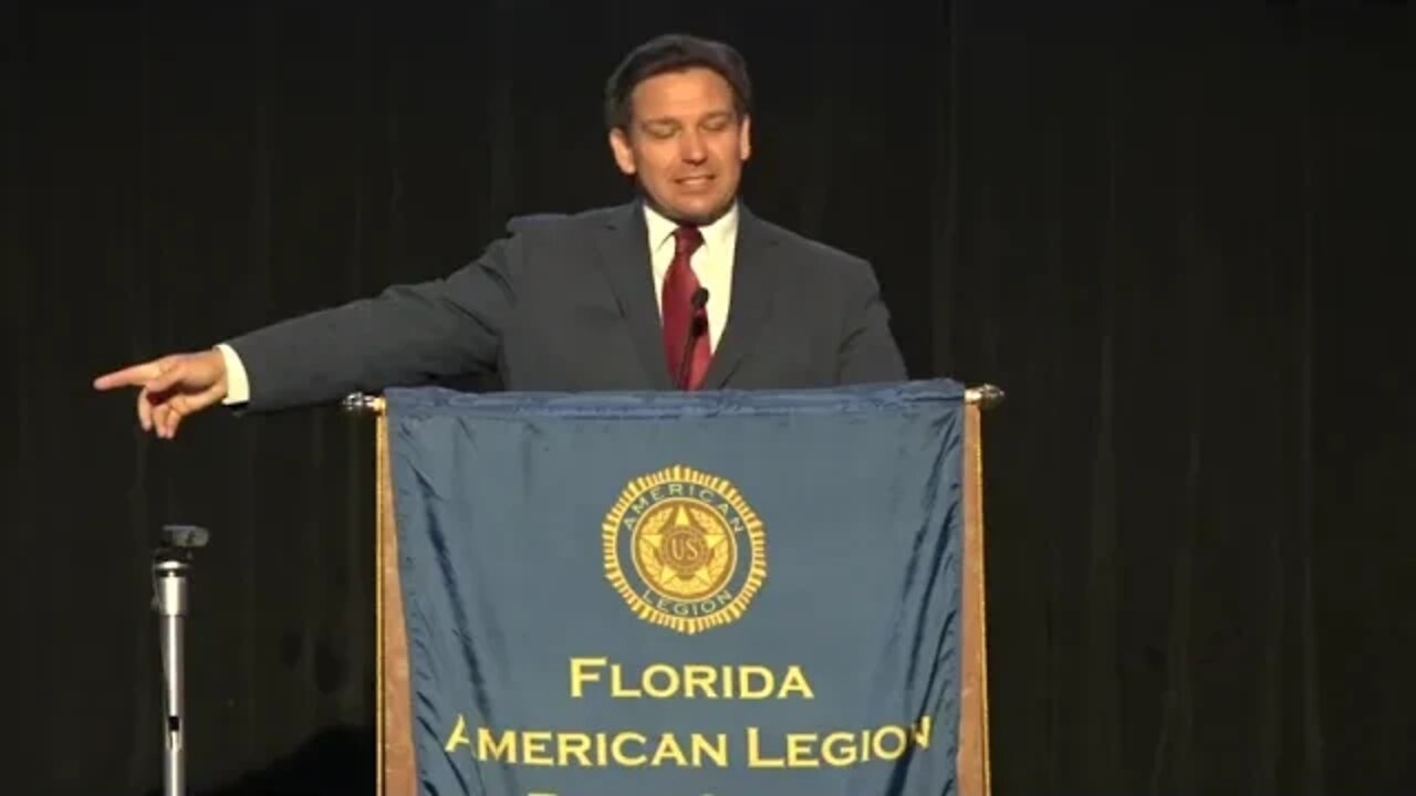 DeSantis Speaks at the Florida American Legion Boys State Program