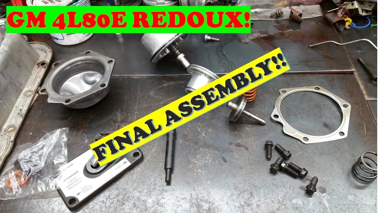 Final Assembly of the GM4L80E Transmission Lo/Rev Band Pin Check--The Redoux-Part 6