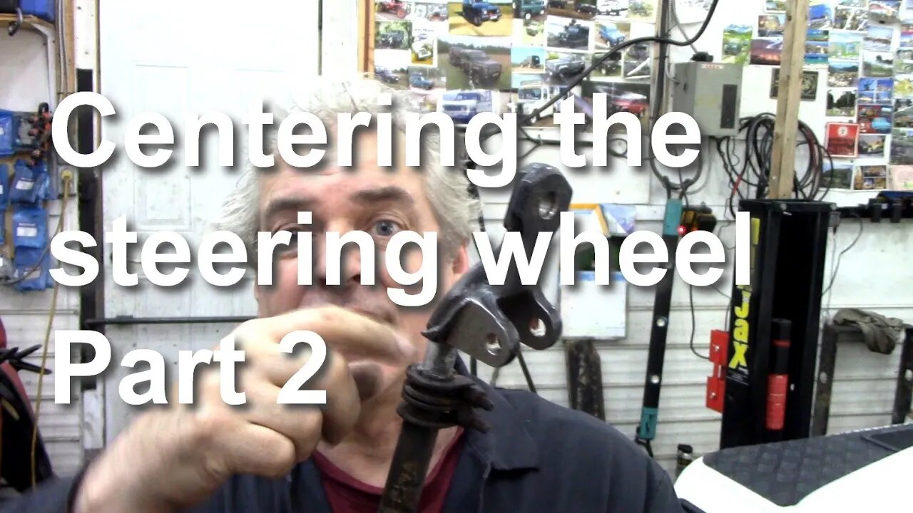 Centring the steering wheel. Part 2. Real time experiment!