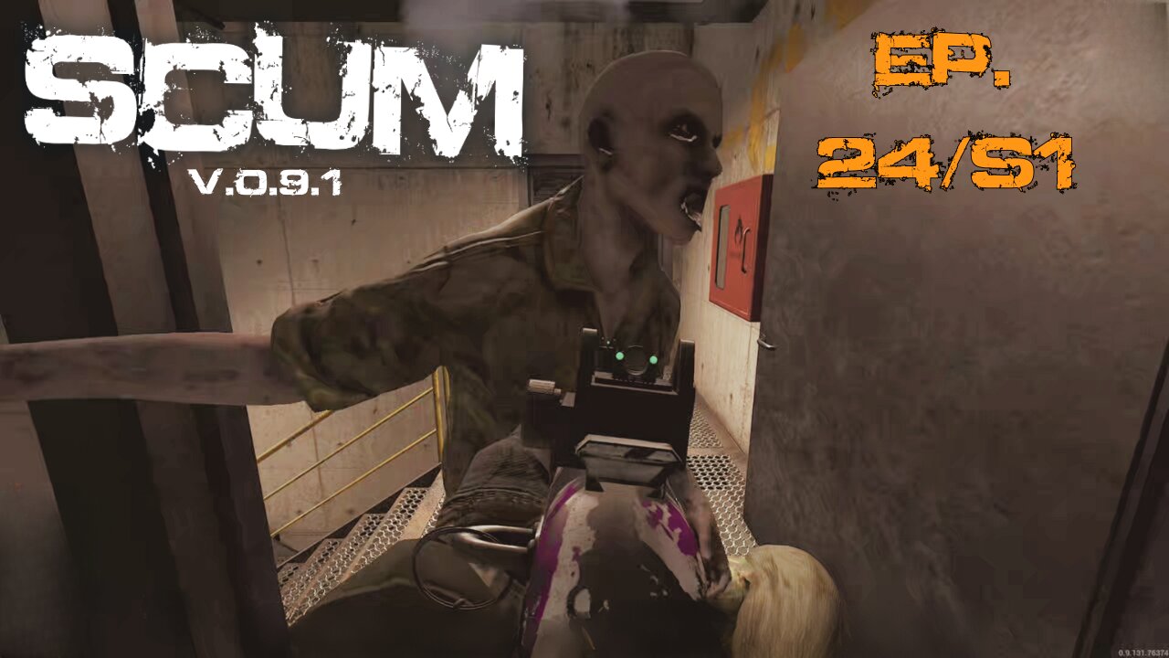 SCUM v0.9.1 (Single Player) - Ep. 24/S1 - A Pistol & A Prayer