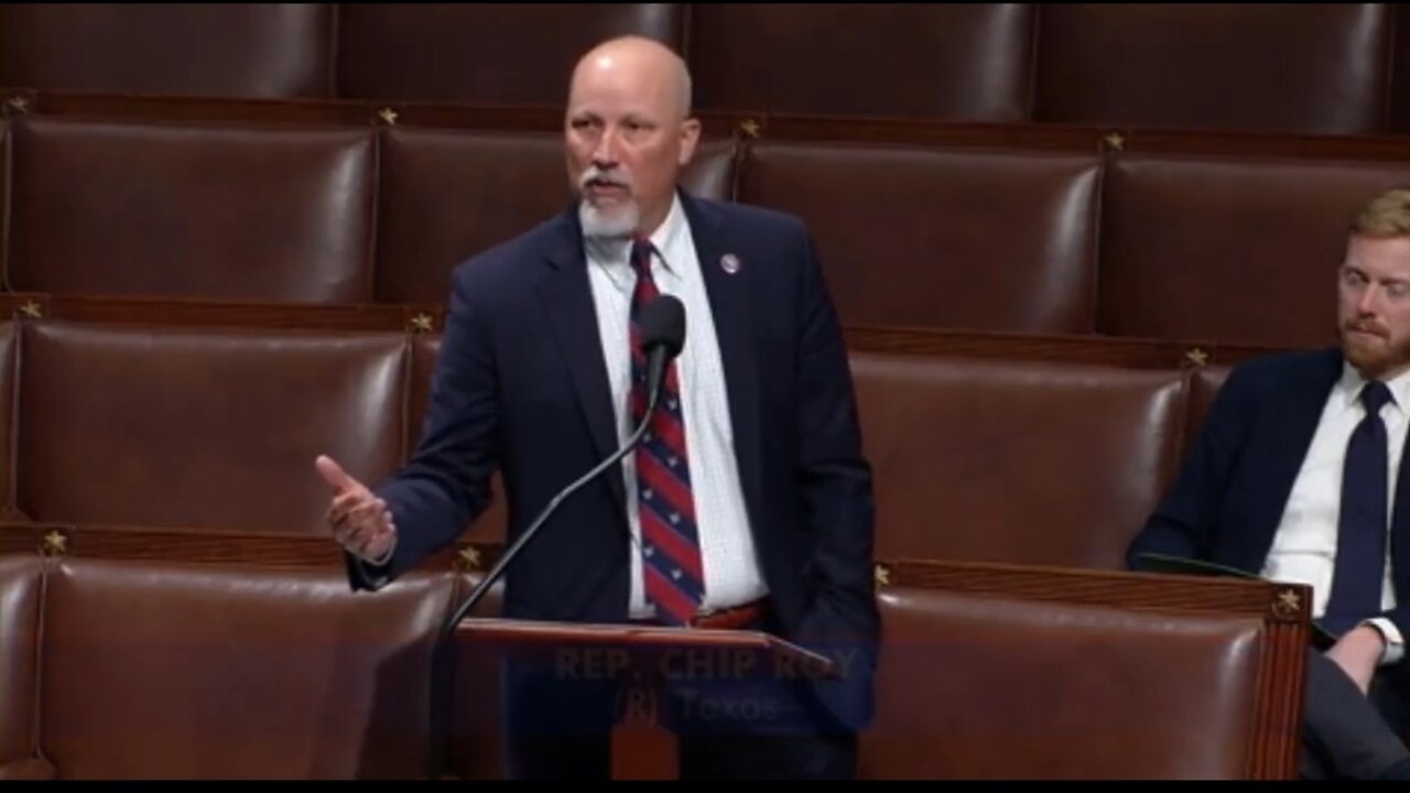 Rep Chip Roy Rips 'The United States House Of Free Stuff'