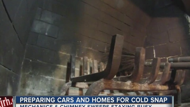 Residents preparing for cold weather snap