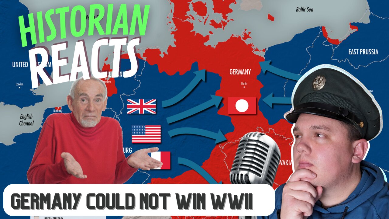 Germany Could Not Win WW2: Historian Reaction-- Potential History