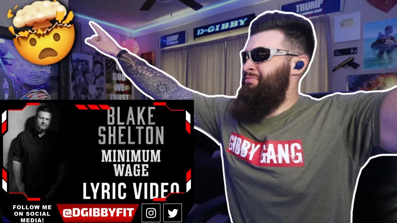 DON'T NEED MUCH!! | Blake Shelton - "Minimum Wage" REACTION