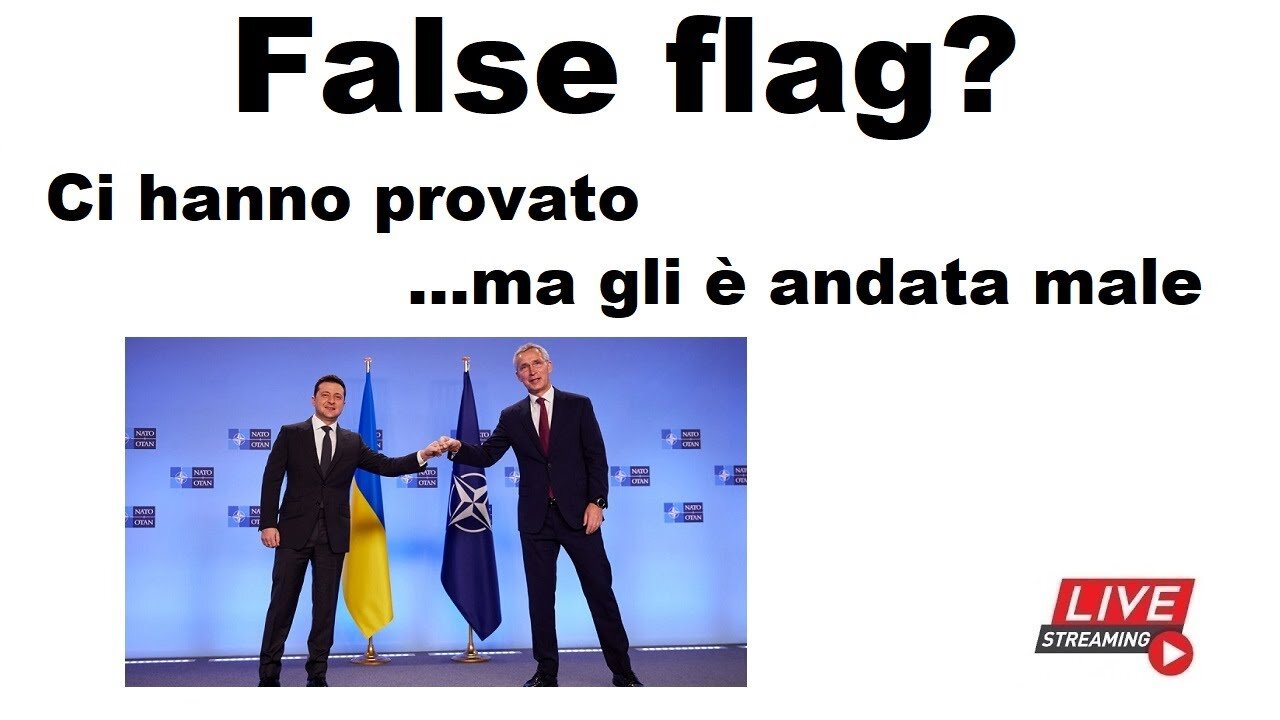 False flag? Ci hanno provato ma è andata male