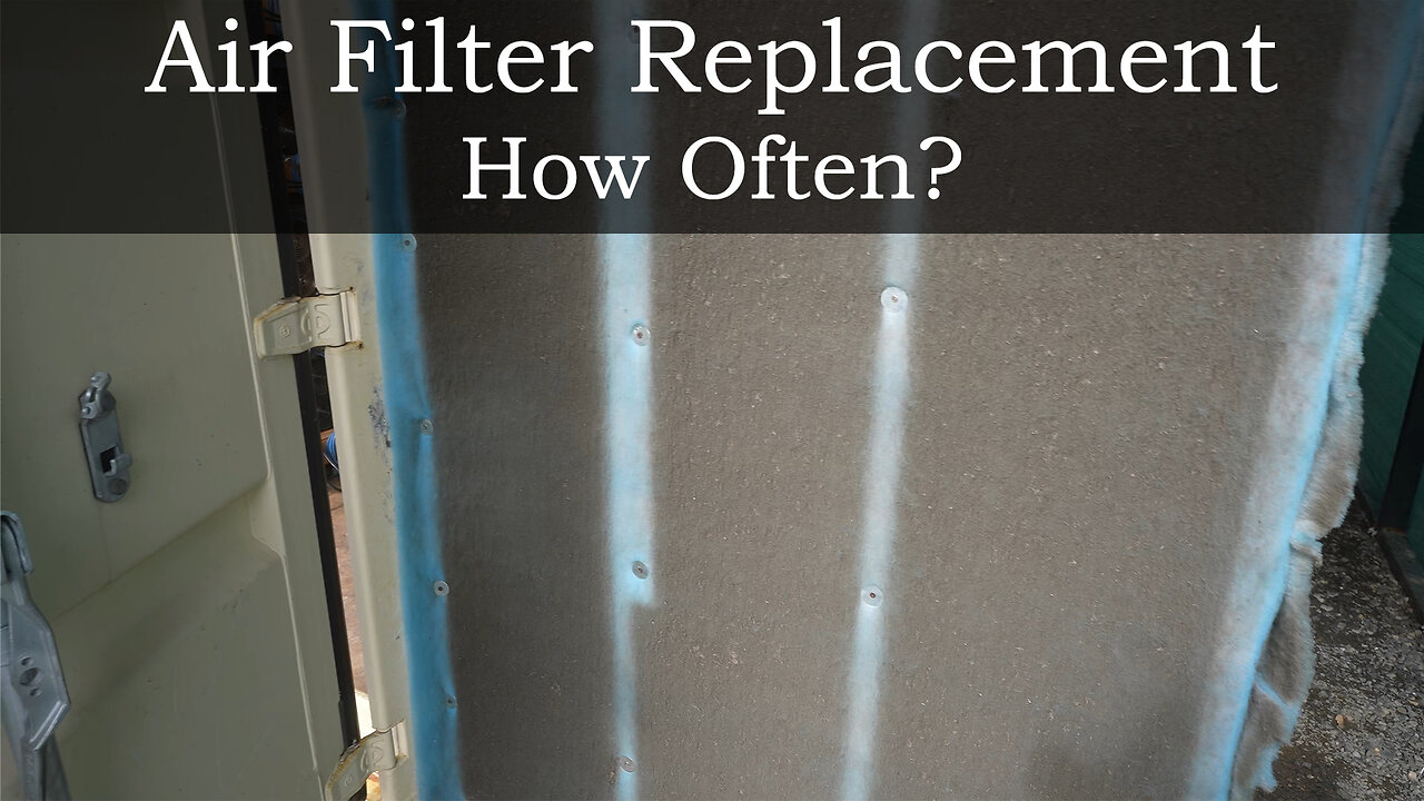 Air Filter Replacement - How Often; Bitcoin Mining Farm