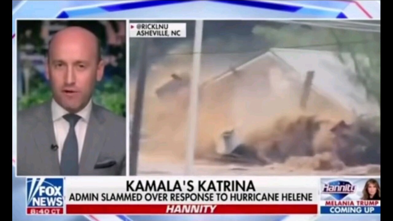 "The Gravest Betrayal of American Citizens" - Stephen Miller on North Carolina - Hurricane Helen