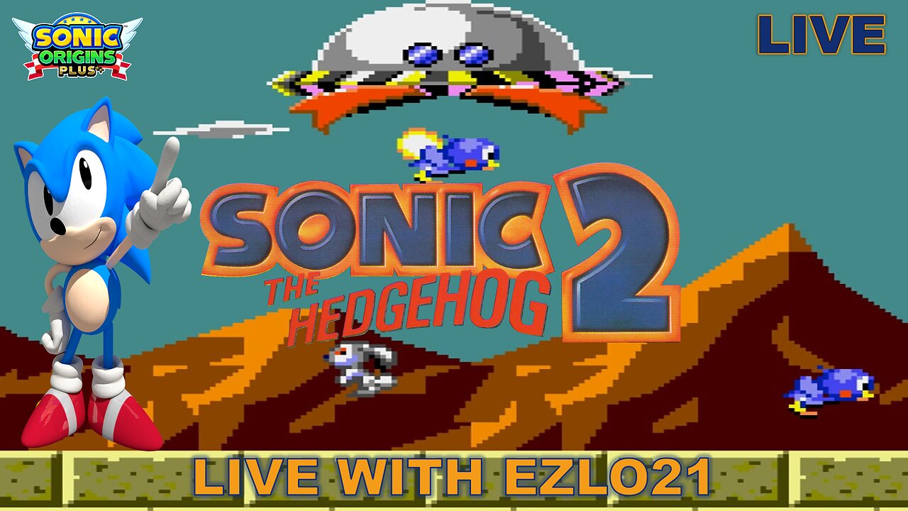 Sonic the Hedgehog 2 Game Gear | Live with EZLO21