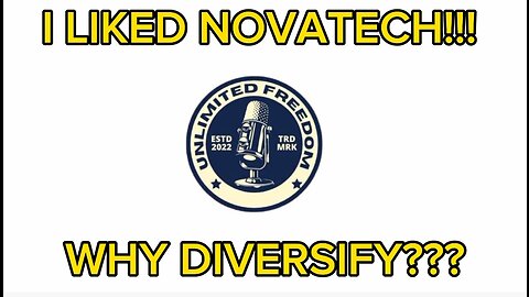 I LIKED NOVATECH!!! WHY DIVERSIFY??? (Orange