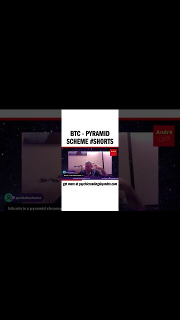 BTC - pyramid scheme #shorts