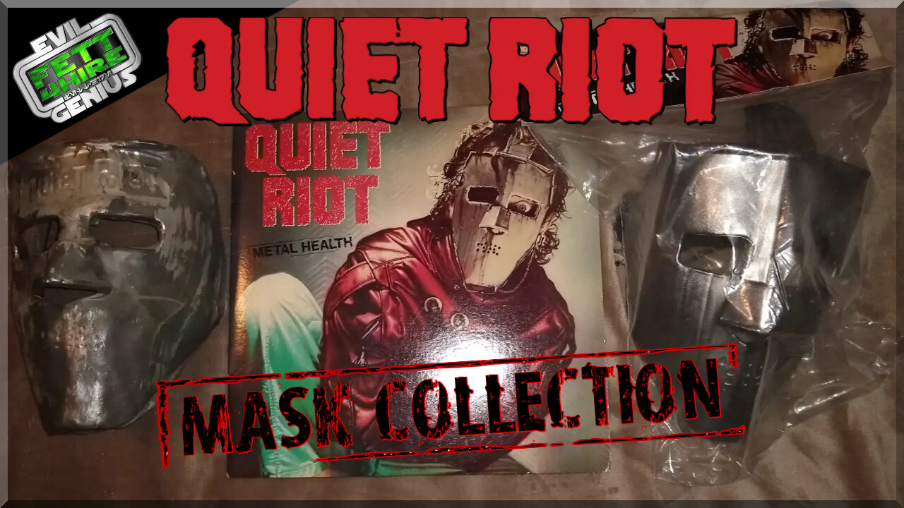 Quiet Riot Mask Collection