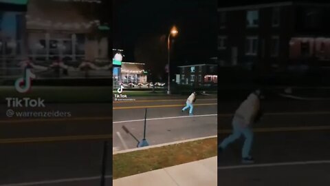 High Speed Skating Chase #shorts #dashcams