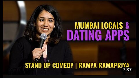 Mumbai Locals & Dating Apps | Stand-up Comedy | Ramya Ramapriya