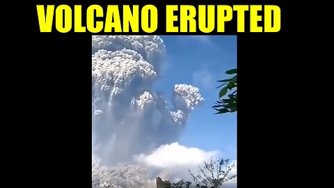 Volcano Erupts