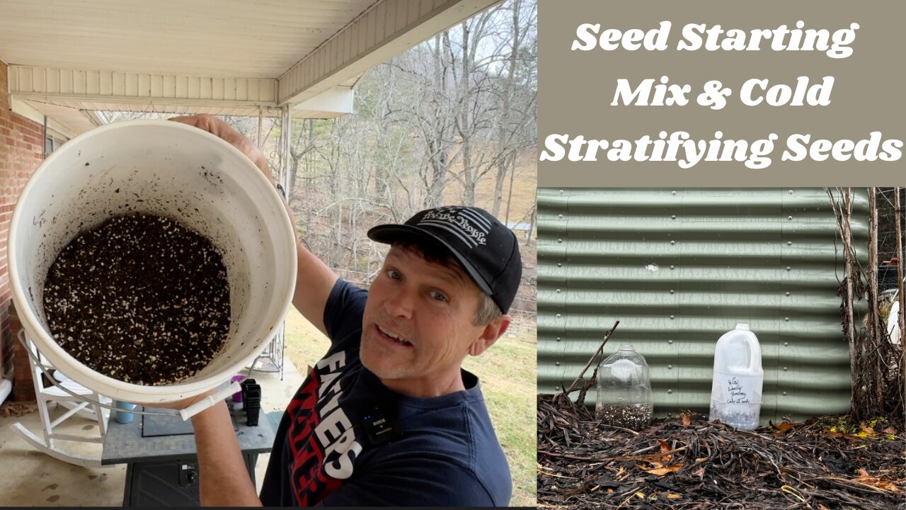 Seeds to Sprouts: What We Use In Our Seed Starting Mix & Cold Stratifying