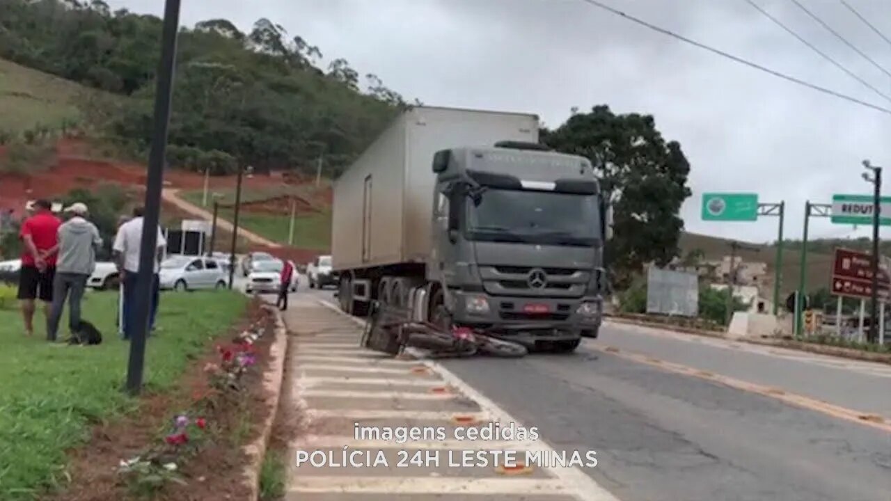 Motociclista de 56 anos morre em acidente na BR-262 em Reduto