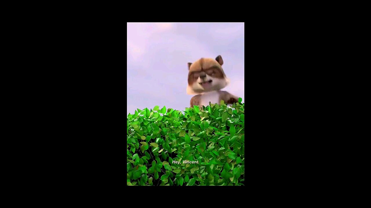 Over The Hedge Hammy scene with sweet dreams song.
