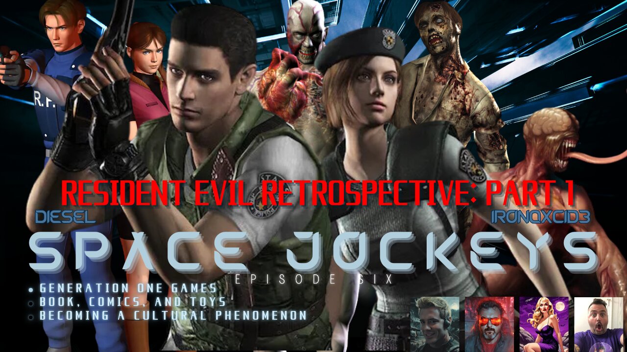 SPACE JOCKEYS EP6. Resident Evil Retrospective: Part 1.