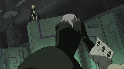 Soul Eater - Marie and Crona vs Medusa and Stein