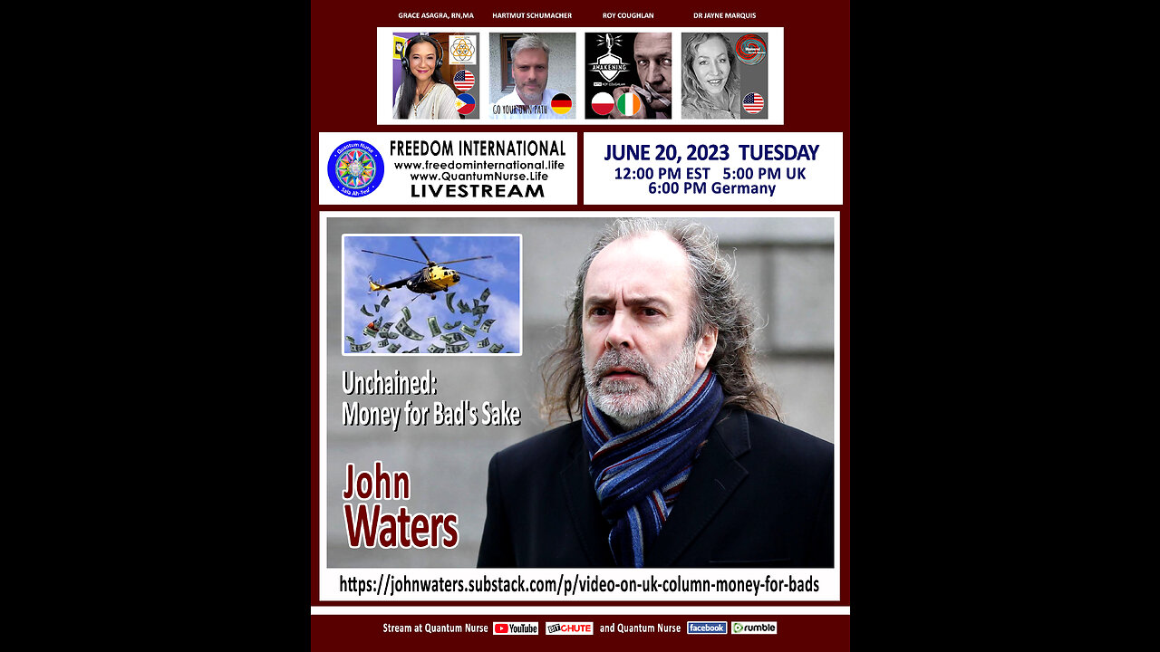 John Waters - "Unchained: Money for Bad’s Sake"