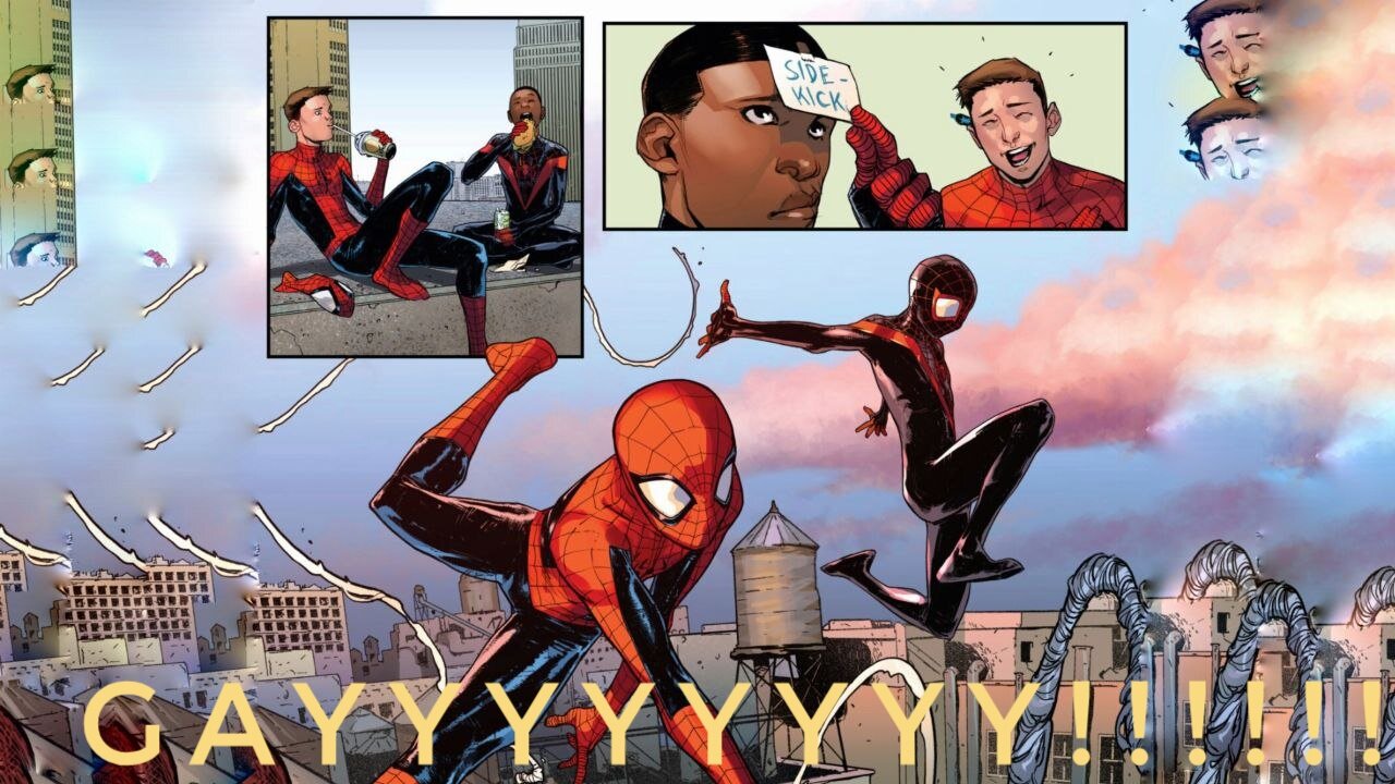 Comics written by dilating butt plug soyboys