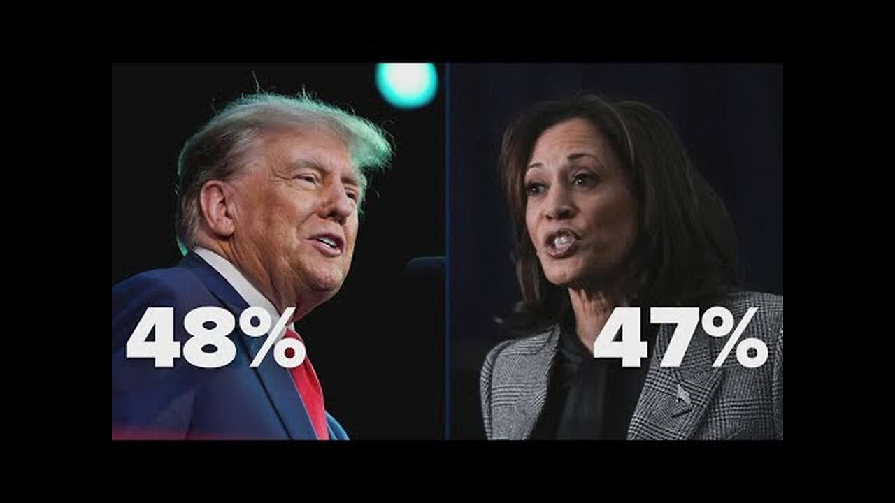 Polls show Kamala Harris stands a chance against Donald Trump in presidential election