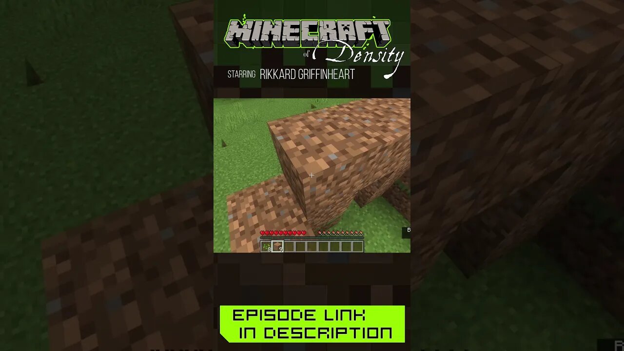 A Minecraft Adventure Begins : Peak at Minecraft Short of Density