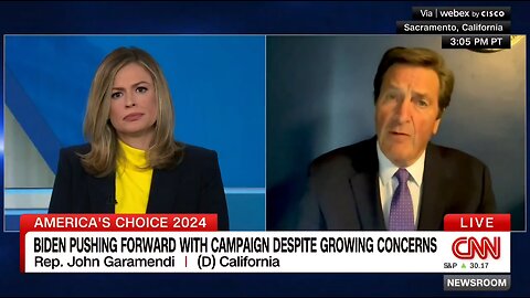 Rep Garamendi Tries To Spin For Biden: Trump Has Dementia