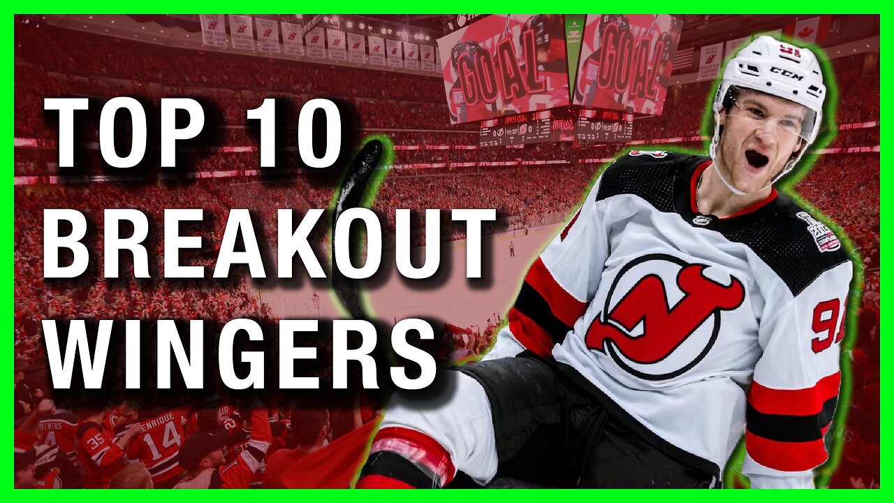 Predicting 10 Breakout WINGERS for the 2023-24 NHL Season