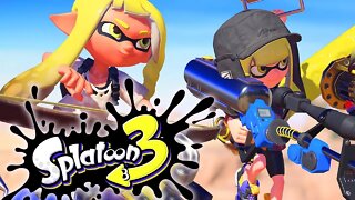 Splatoon 3 Getting ready for Splatfest (team Rock)